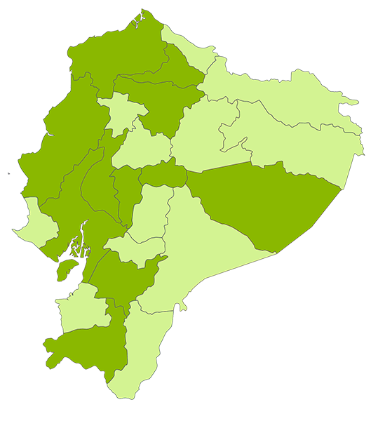 Mapa de Ecuador